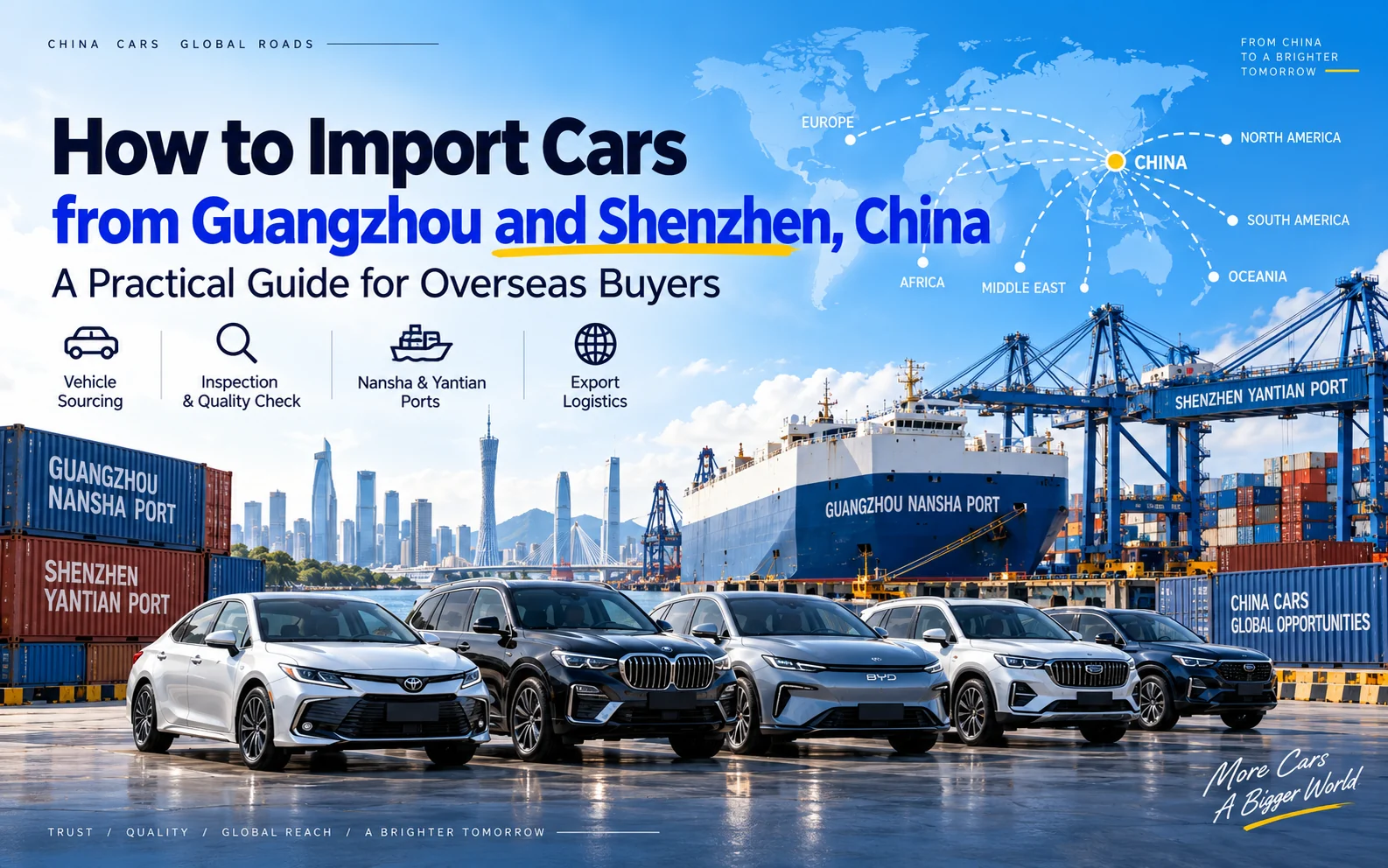 How to Import Cars from Guangzhou and Shenzhen, China: A Practical Guide for Overseas Buyers